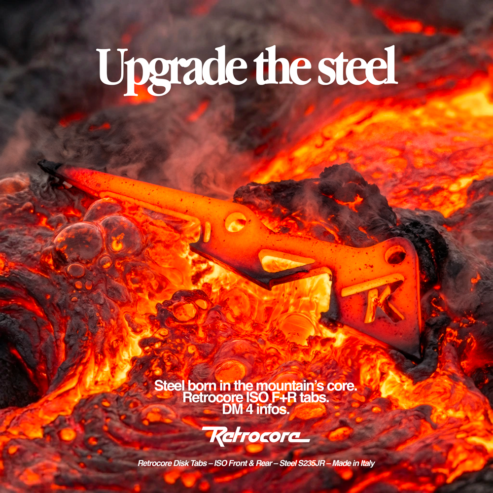 Retrocore steel disc tab — Upgrade the steel